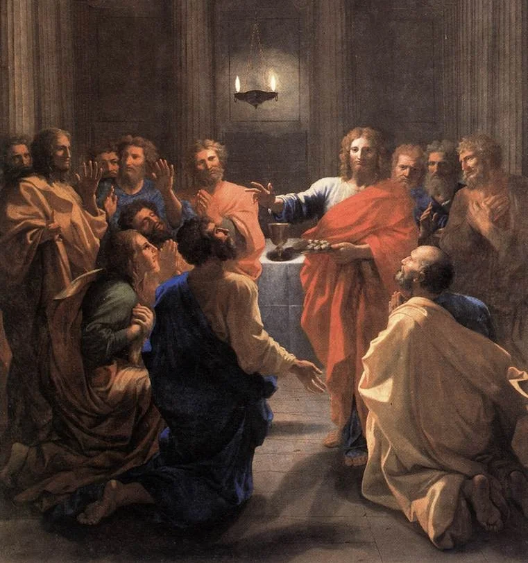The Institution of the Eucharist by Nicolas Poussin