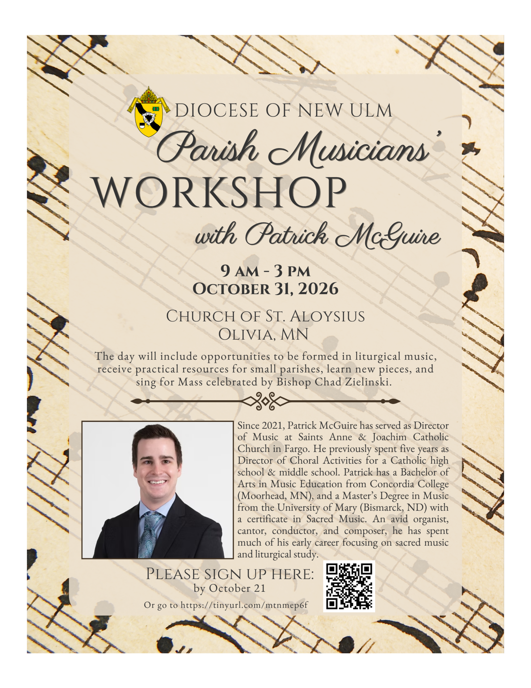 Parish Musicians' Workshop with Patrick McGuire