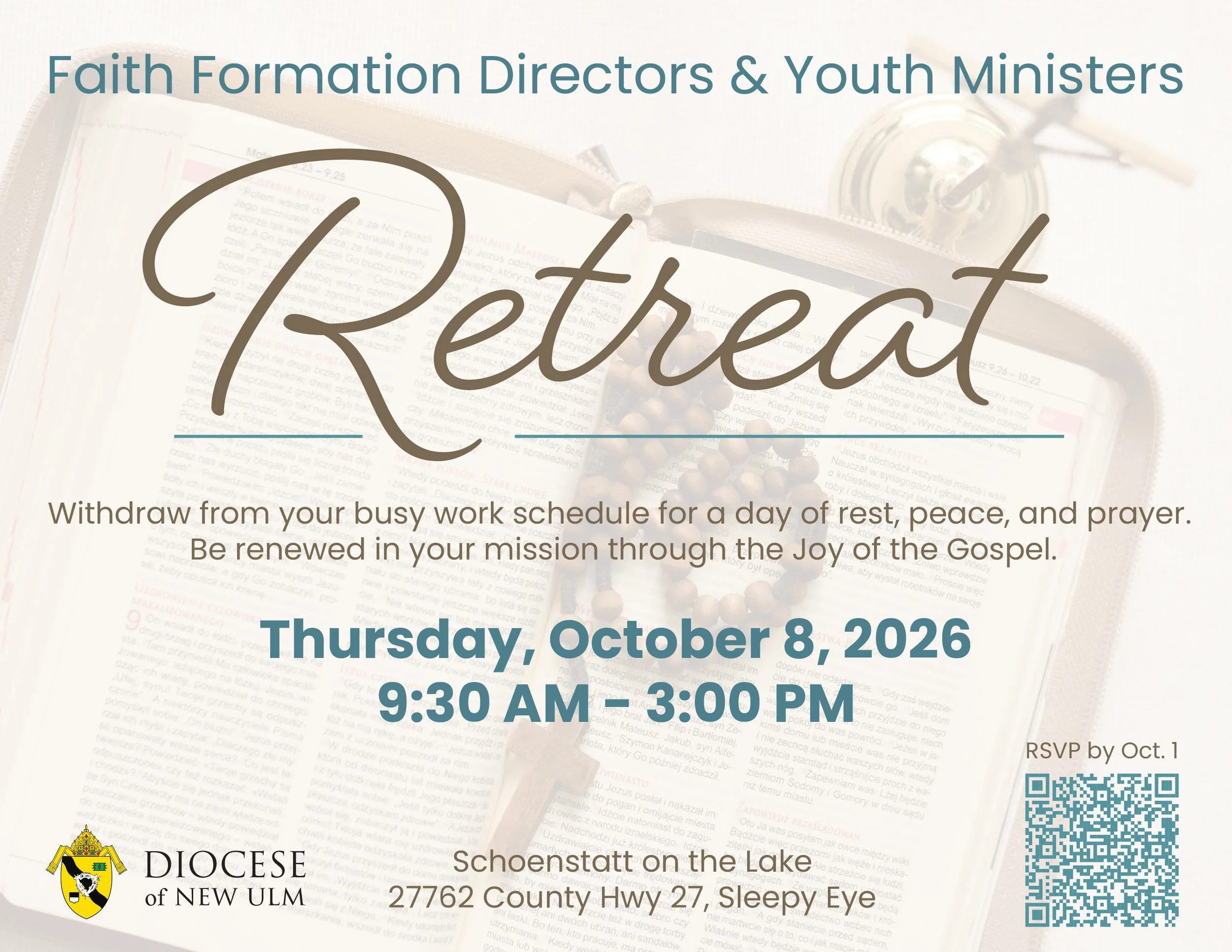 Faith Formation Directors &amp; Youth Ministers