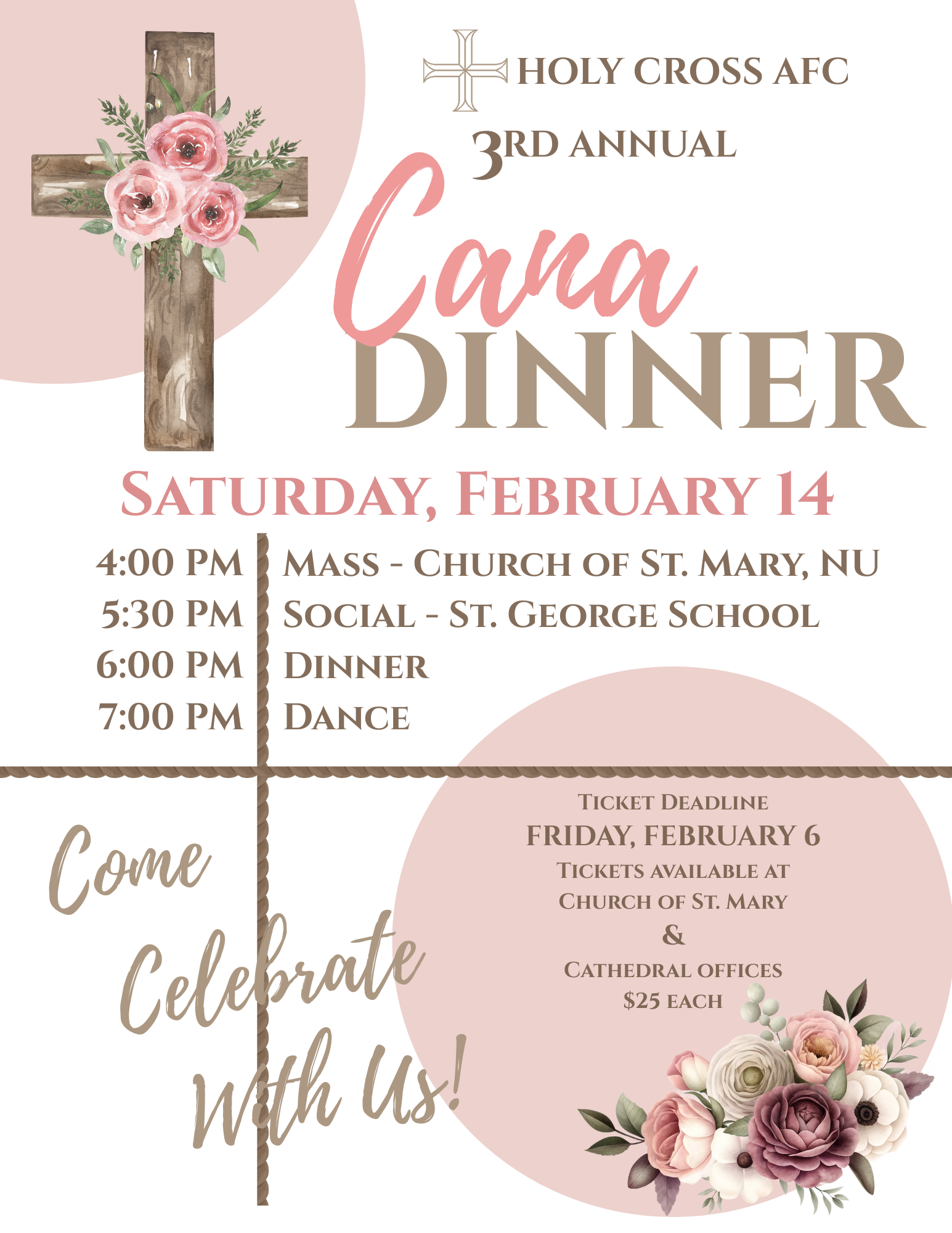 Holy Cross AFC Cana Dinner -