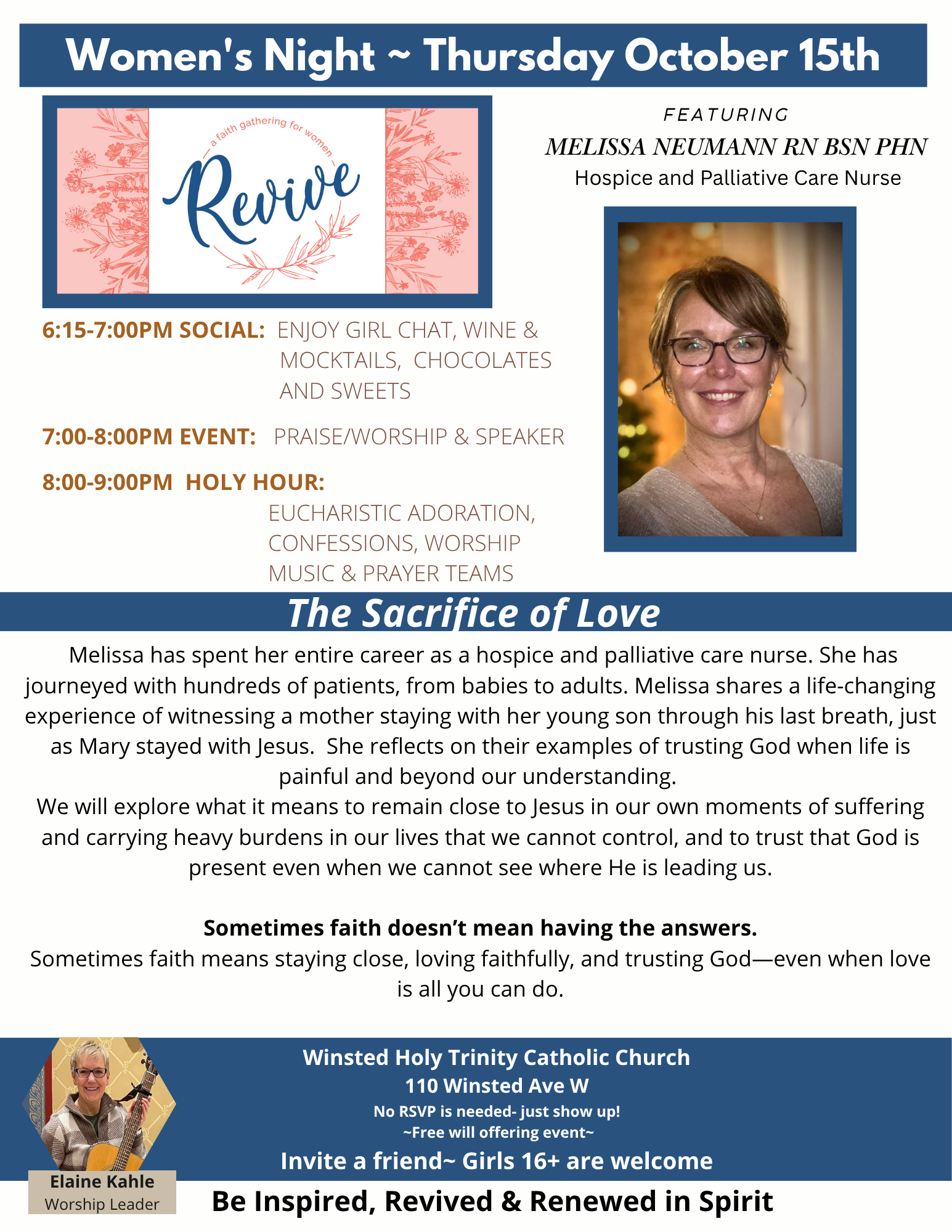 Revive - Church of the Holy Trinity - Winsted