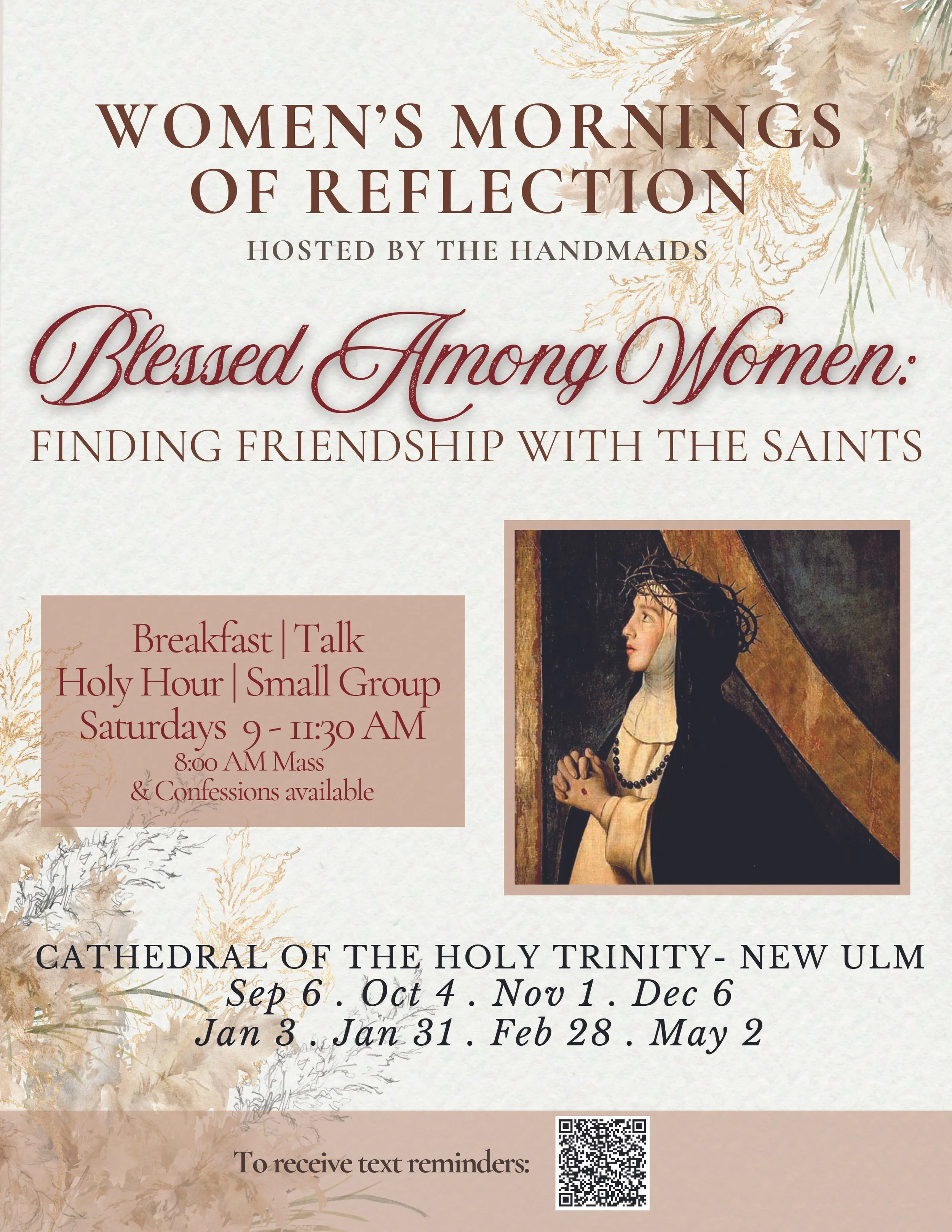 Women's Mornings of Reflection - Handmaids of the Heart of Jesus