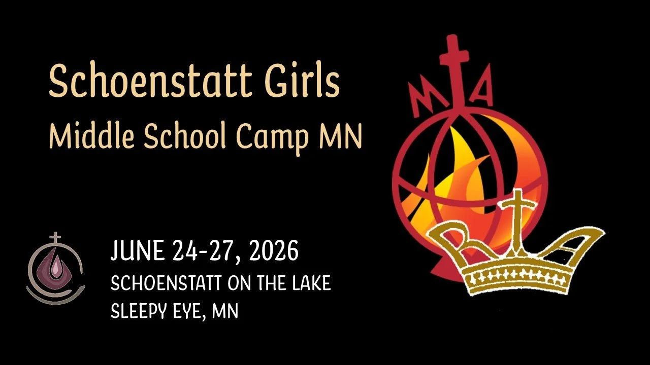 Middle School Camp for Girls - Schoenstatt on the Lake Retreat Center, Sleepy Eye, MN