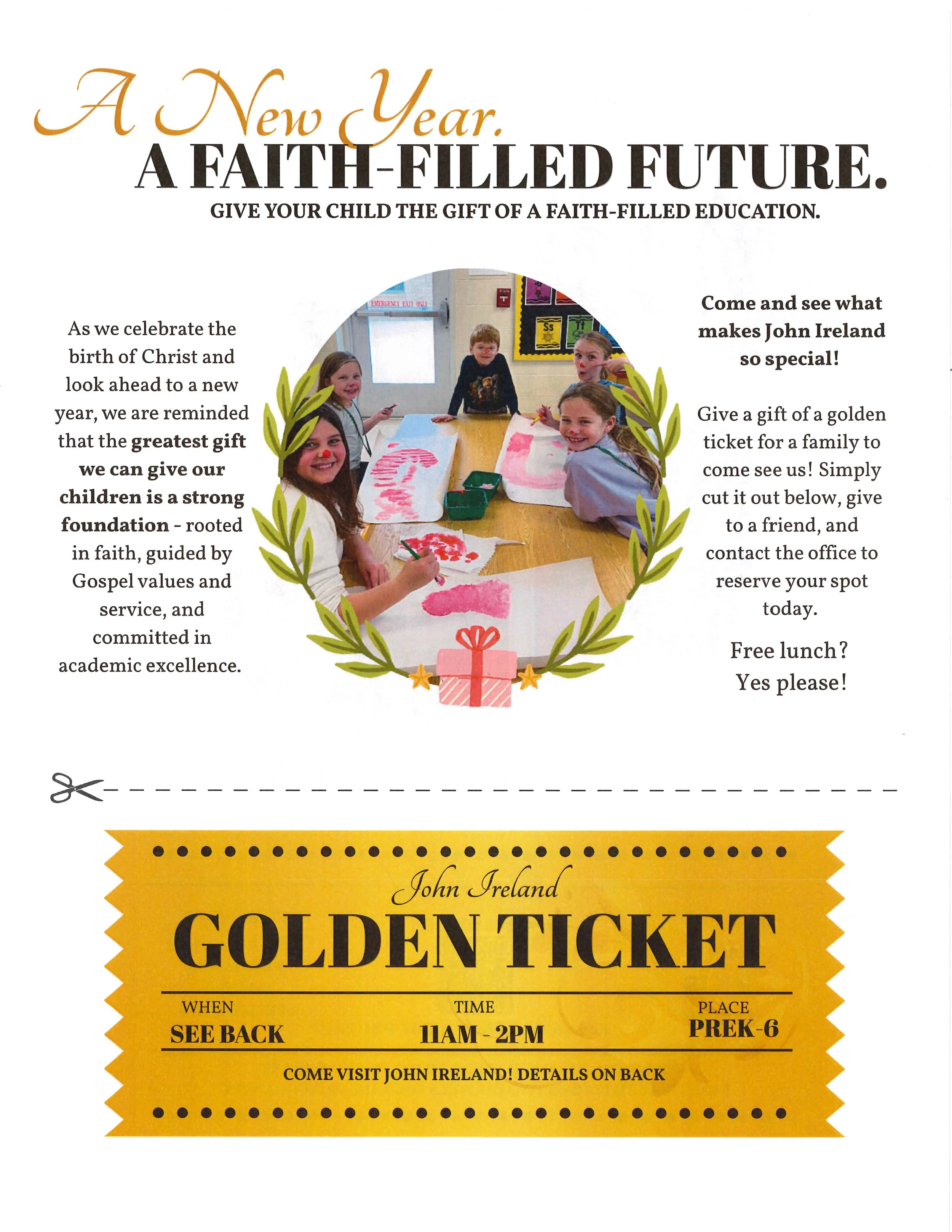 School Visit - John Ireland, St. Peter