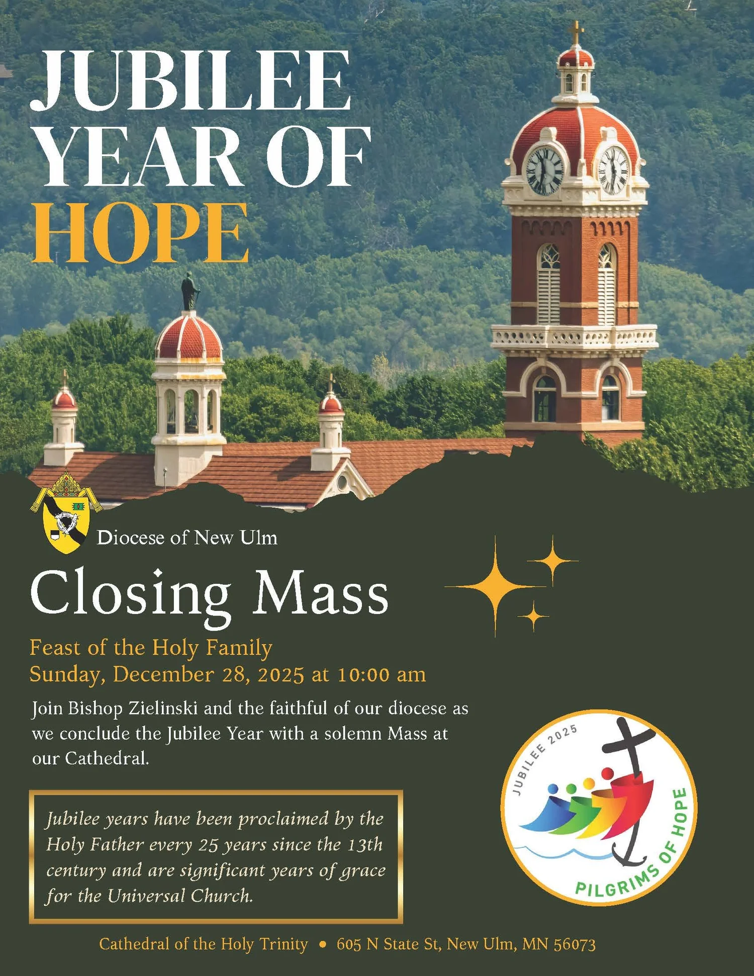Jubilee Year of Hope Closing Mass — Diocese of New Ulm