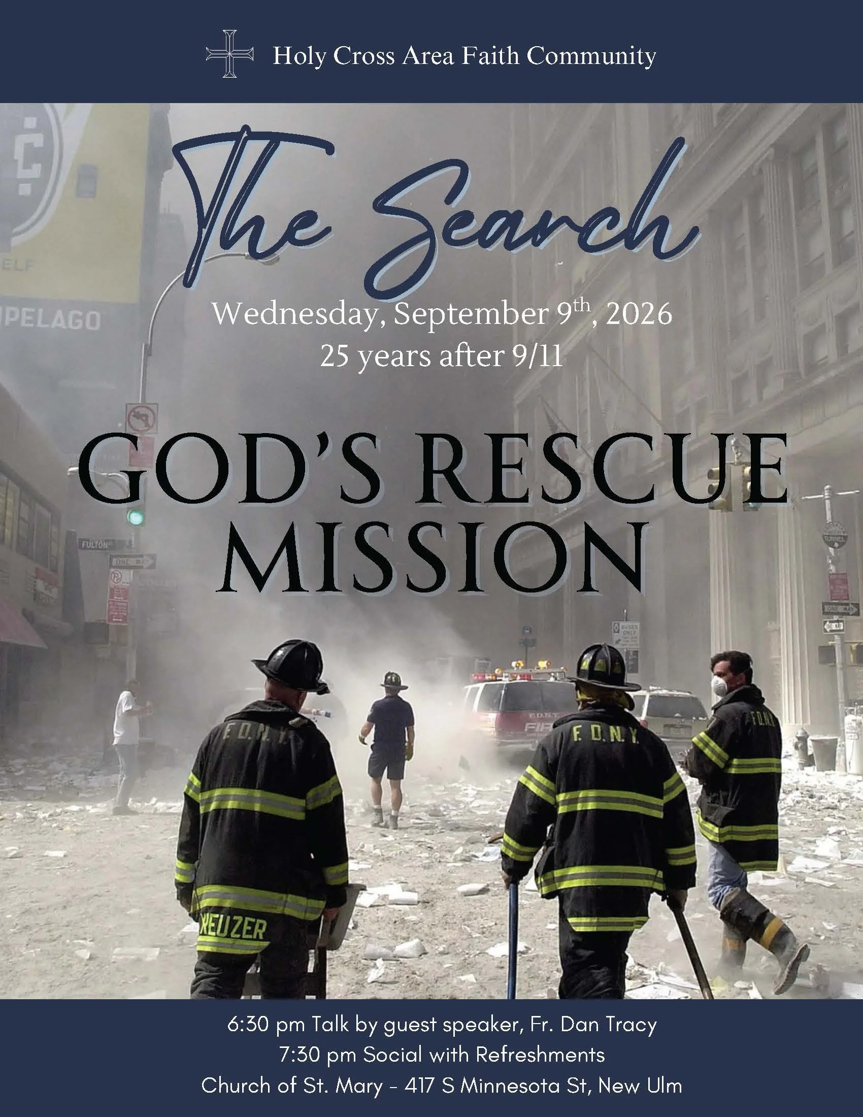 The Search - Holy Cross Area Faith Community, Church of St. Mary