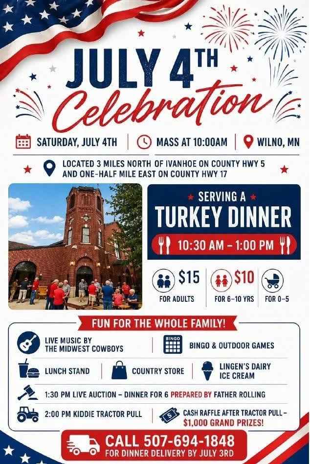 July 4th Celebration - St. John Cantius, Wilno