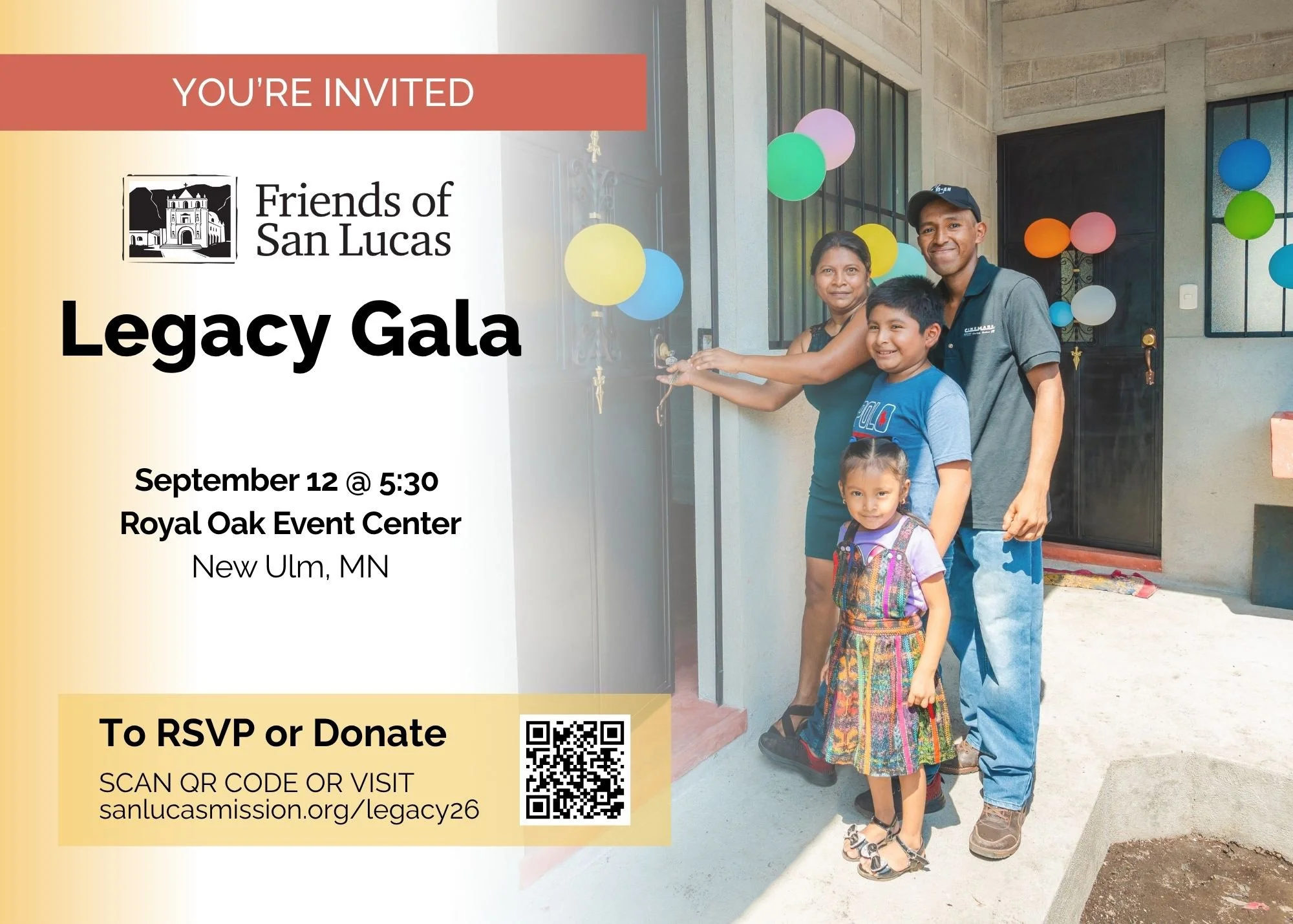 Friends of San Lucas - New Ulm Gala