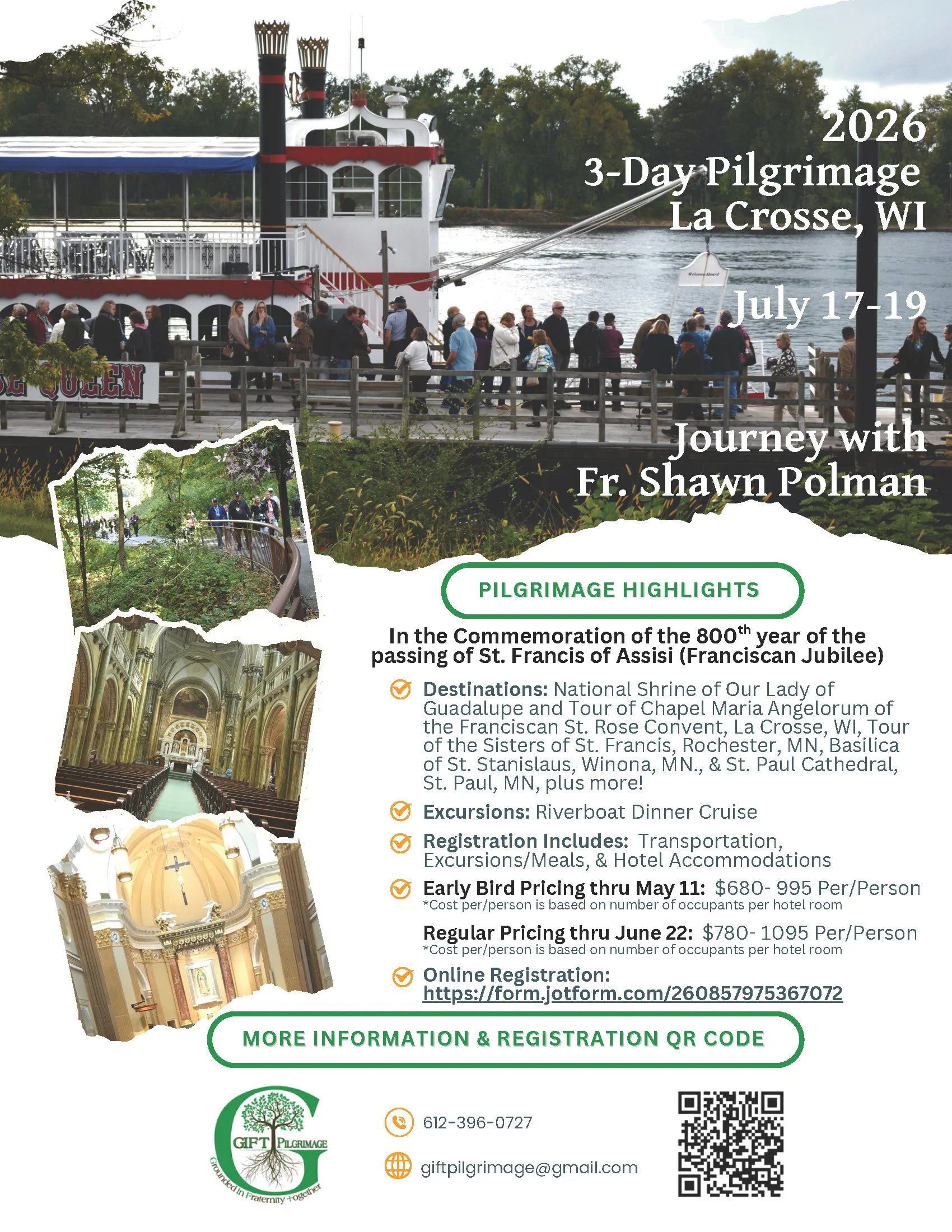 3-Day Pilgrimage - In Commemoration of the 800th Year of the passing of St. Francis of Assis