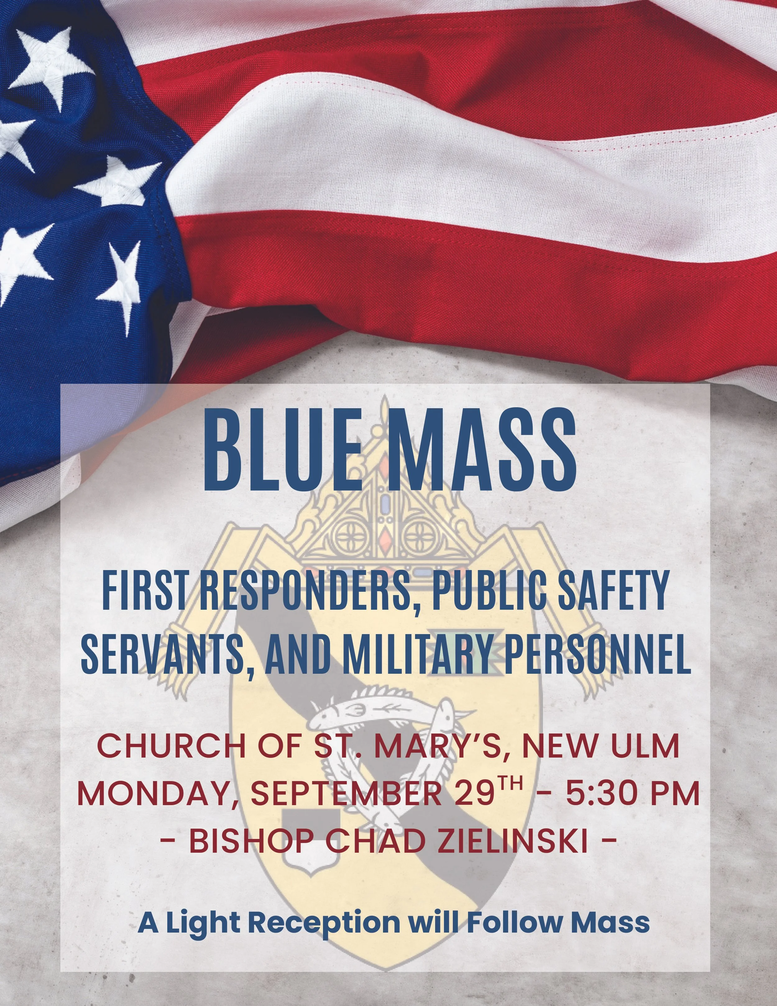 Blue Mass - Church of St. Mary, New Ulm