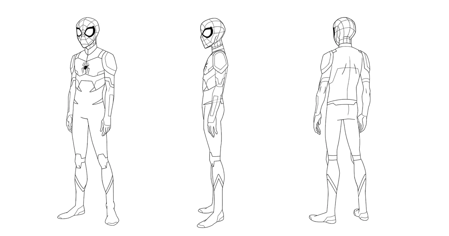 Job Responsibilities included: Cleaning senior designers sketch work, Character redresses and costume edits.