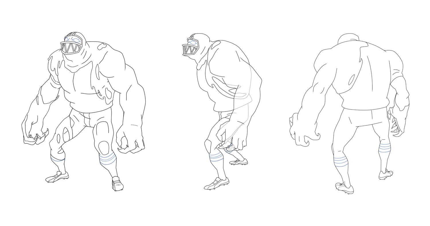 Job Responsibilities included: Cleaning senior designers sketch work, Character redresses and costume edits.