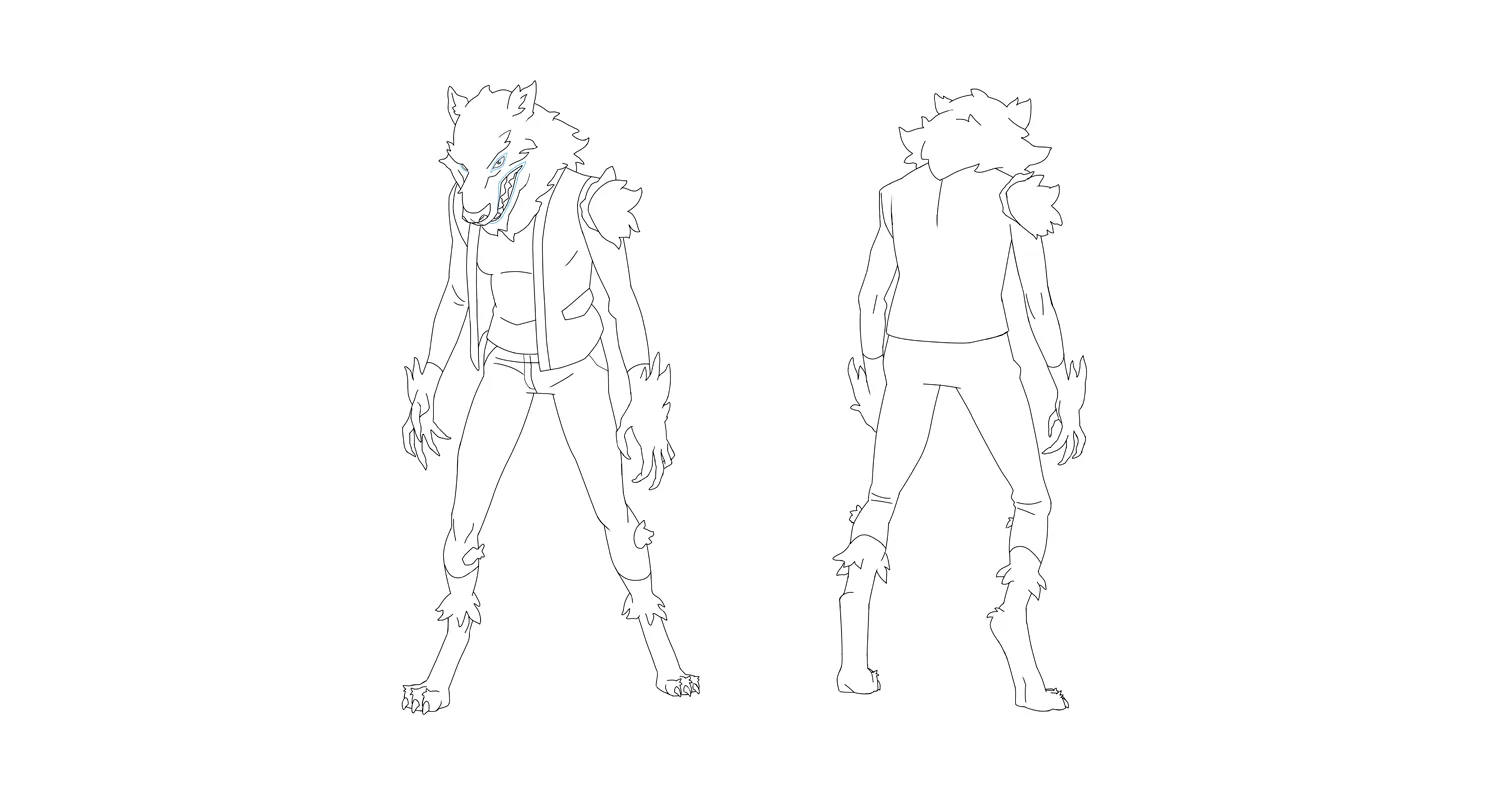Job Responsibilities included: Cleaning senior designers sketch work, Character redresses and costume edits.