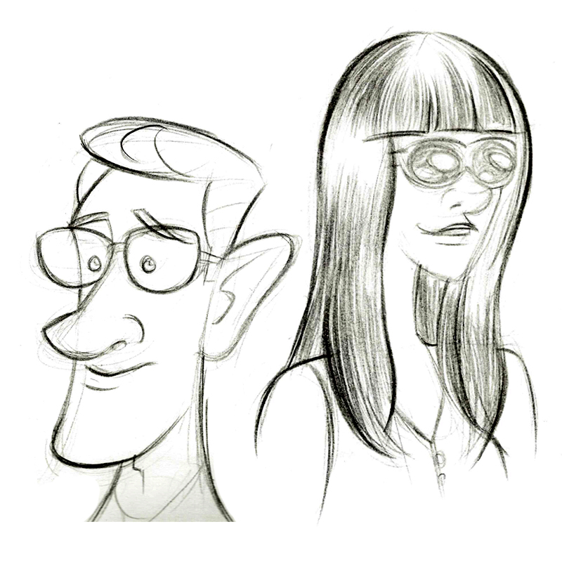 People Sketching.