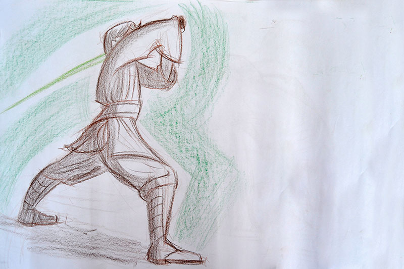 Jedi Gesture Drawing