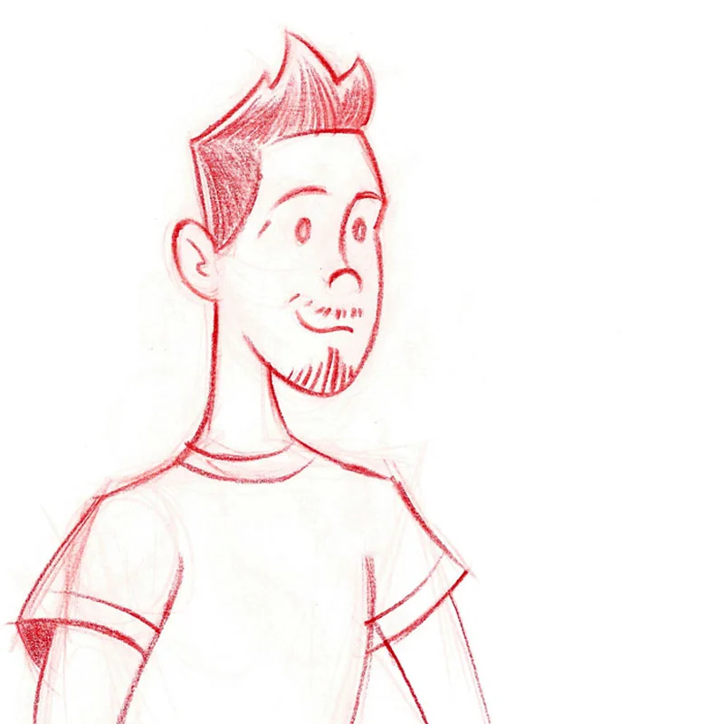 Nerdmigos Isma Redesign Sketch