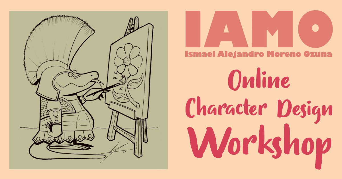 Online Character Design Workshop (English/Español) 🎨 — IAMO | Cartoonist & Character  Designer