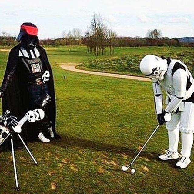 May the forth be with you #maythe4thbewithyou #golf #starwars #halifax #canada #novascotia #golfswing #golfer