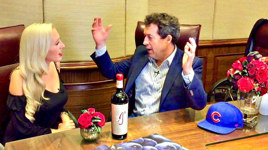 Jessica Altieri - Wine Channel TV and Peter Gago - Penfolds