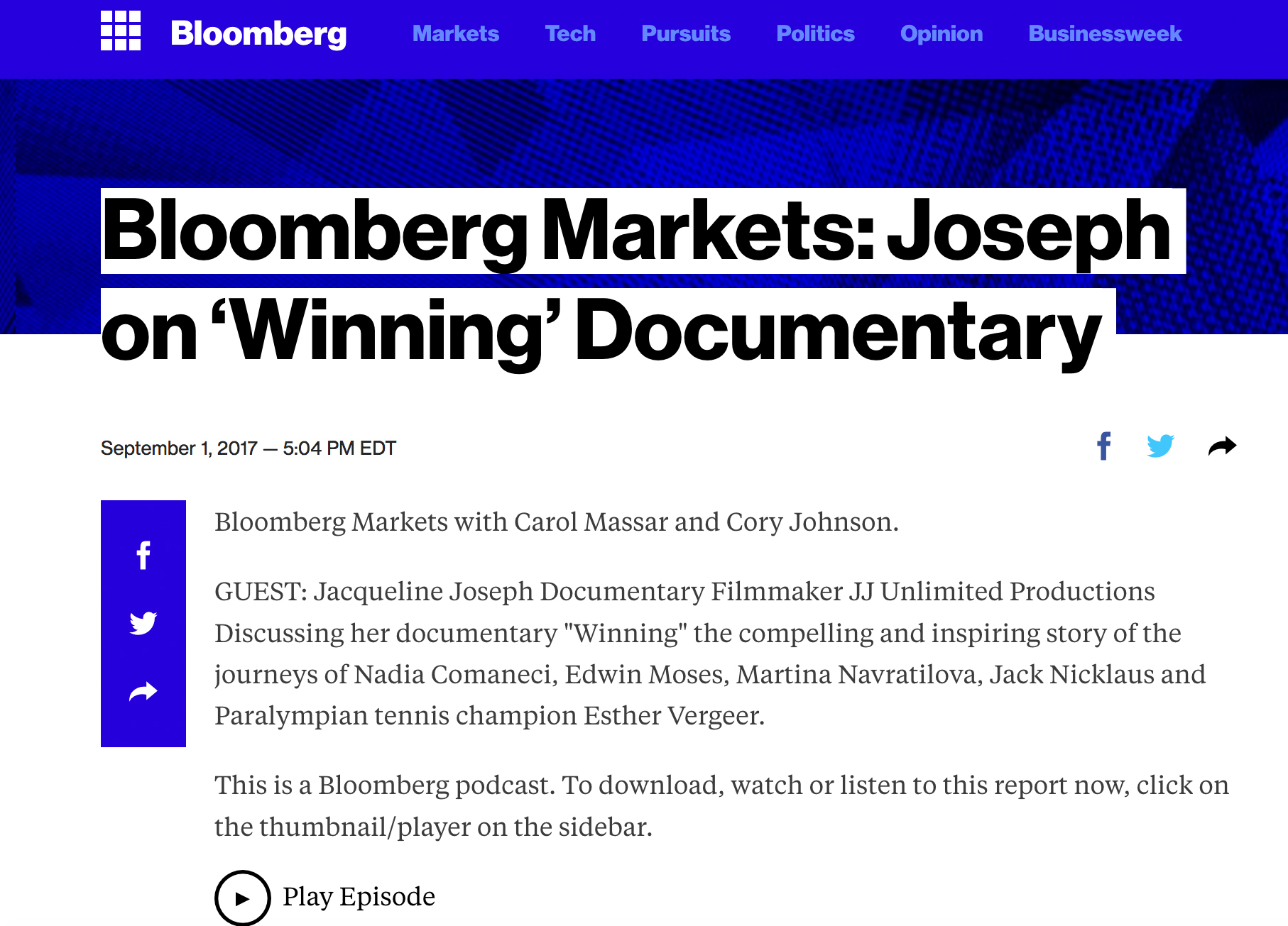 Bloomberg Radio