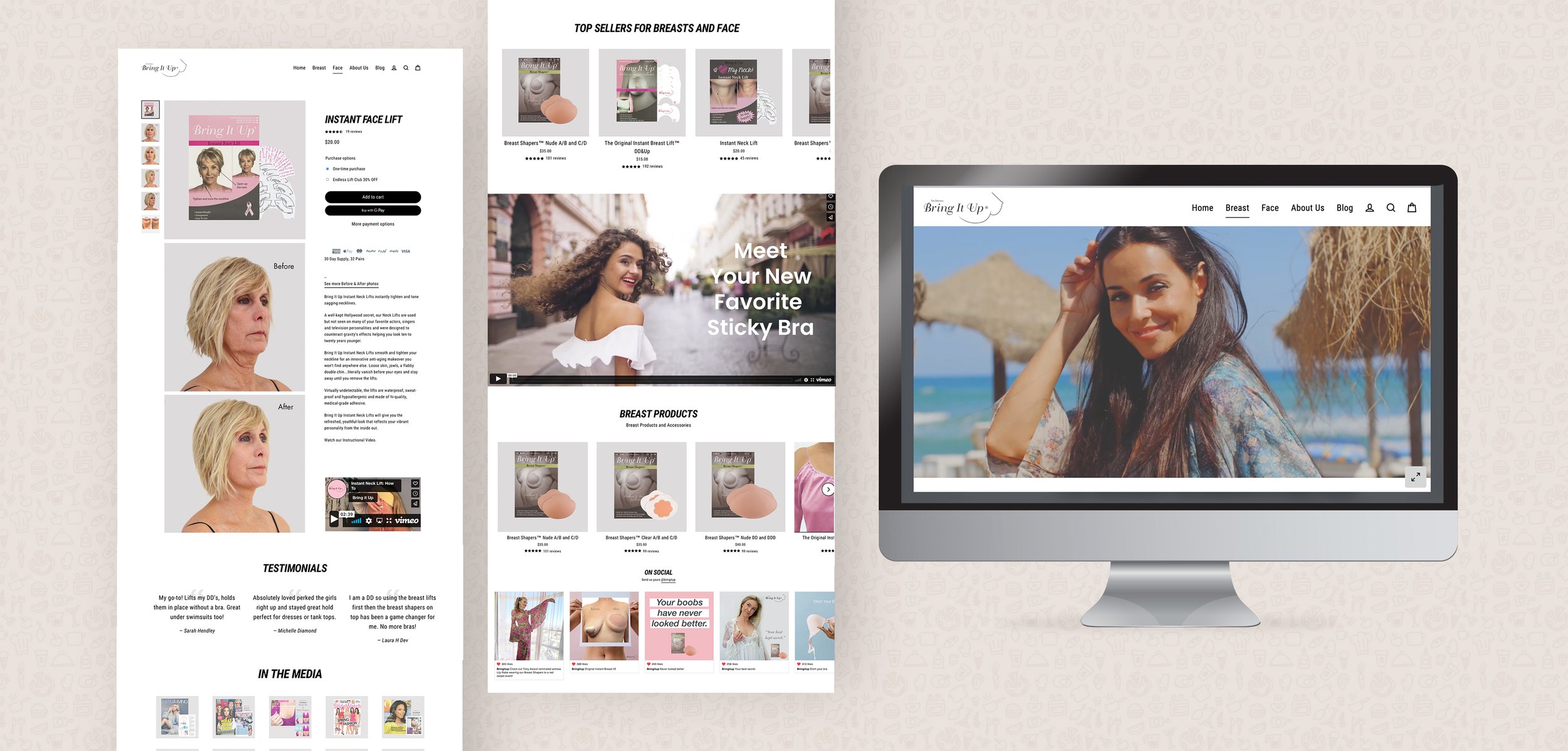 Bring It Up Website Design