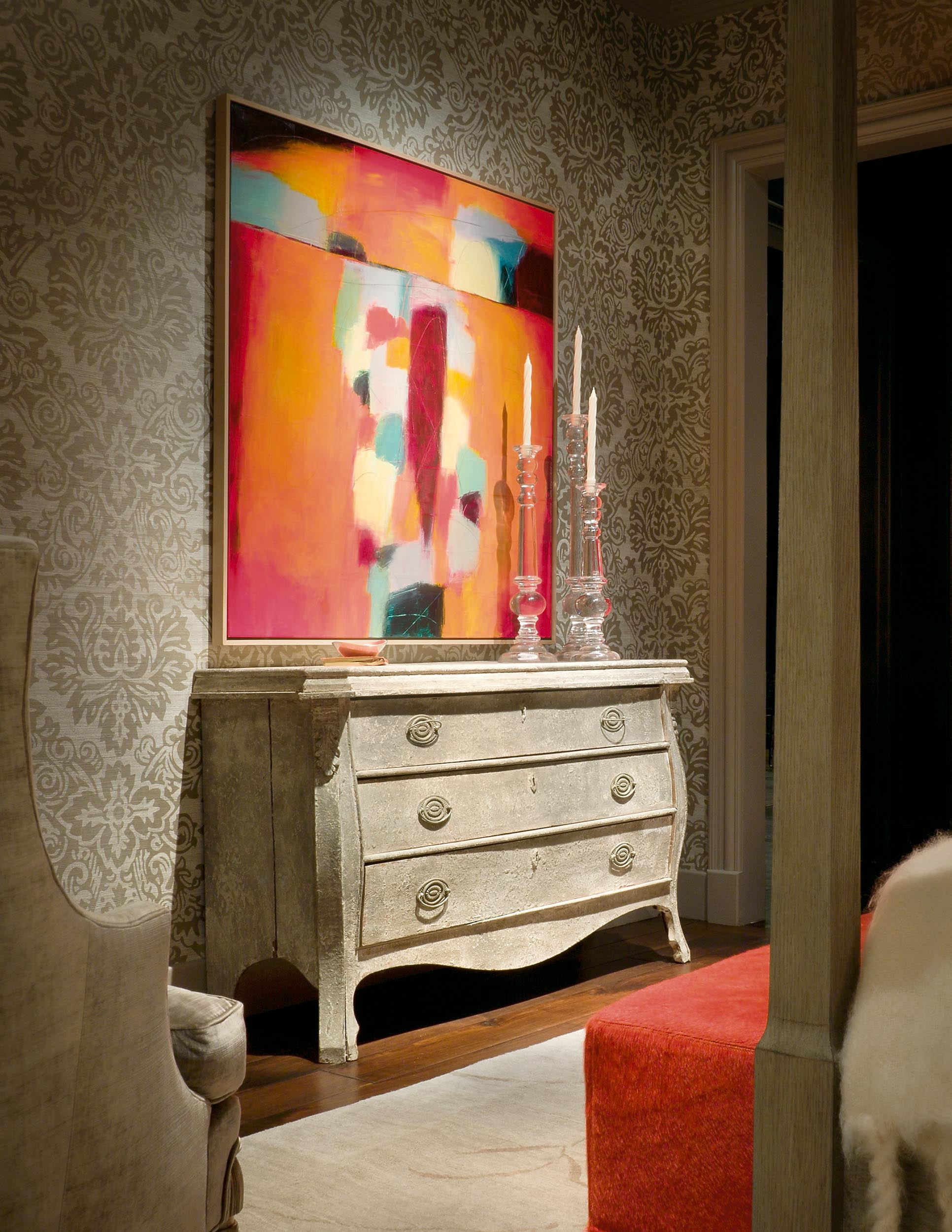 Design by Jeannie Balsam Interiors.