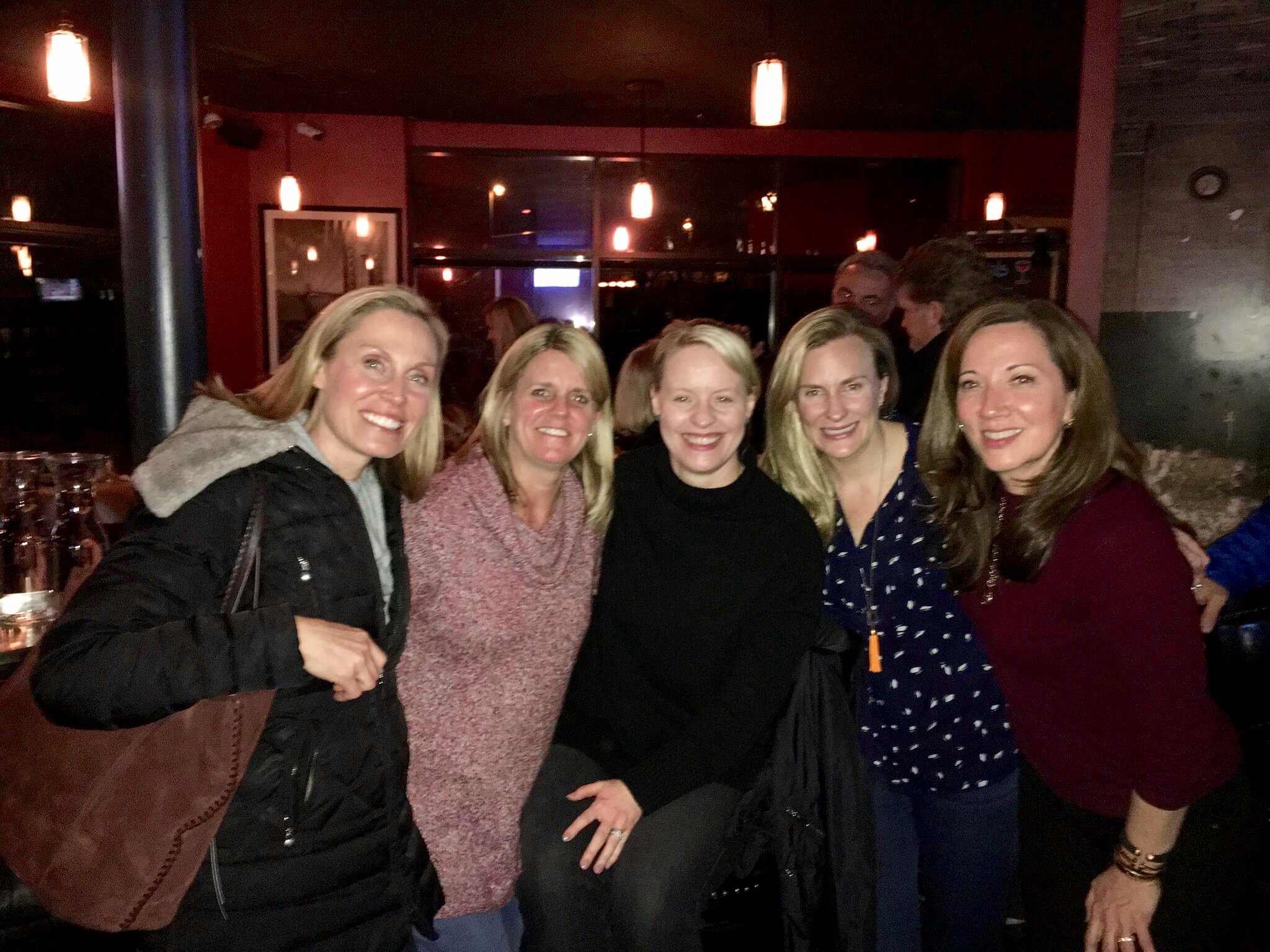 Jeannie pictured with colleagues, clients, and friends enjoying the SADS Event.