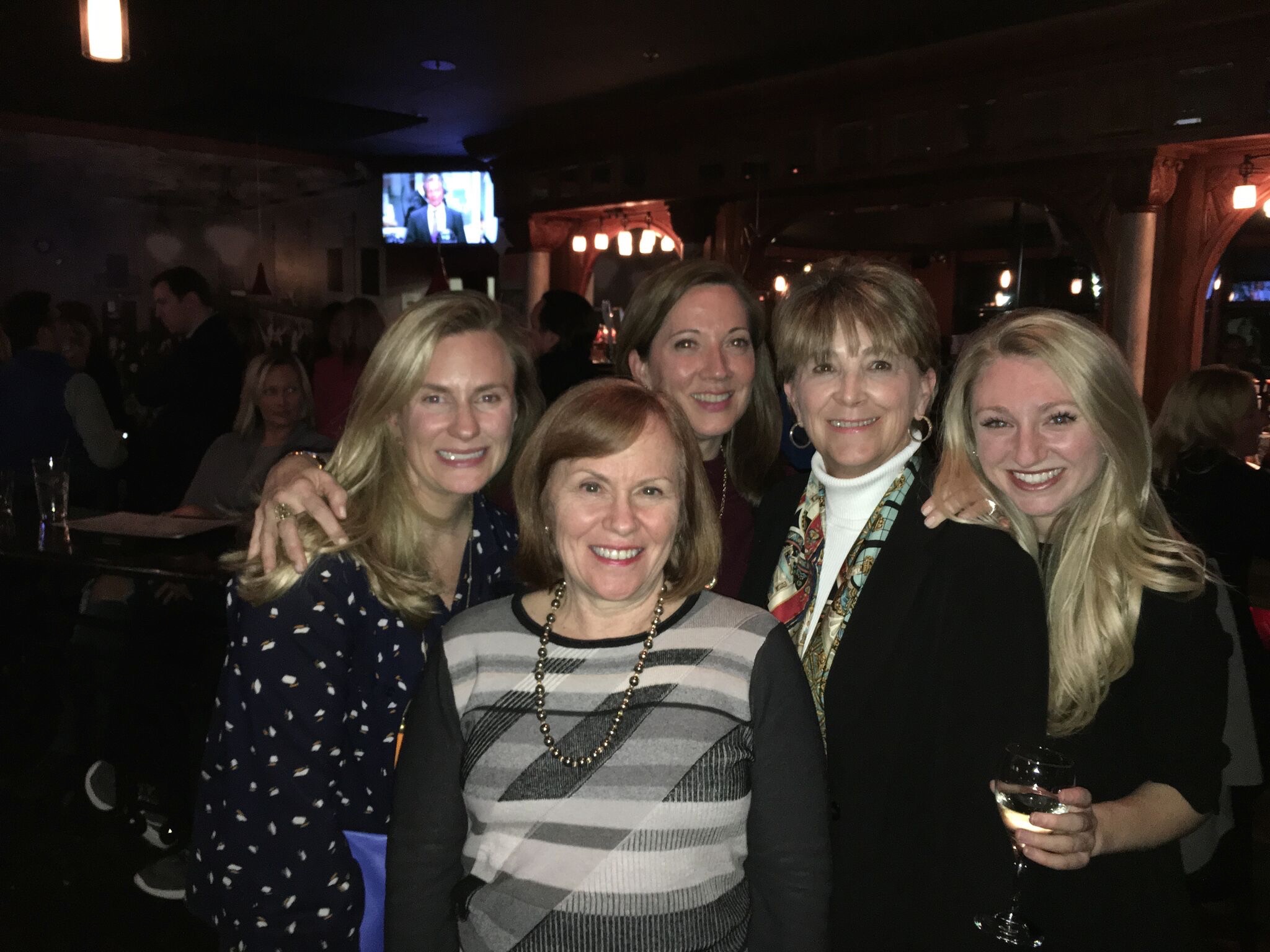 The Jeannie Balsam Interiors team (L to R: Annie, Elise, Jeannie, Karen, Natalee - Not pictured: Our furry mascot, Cisco).