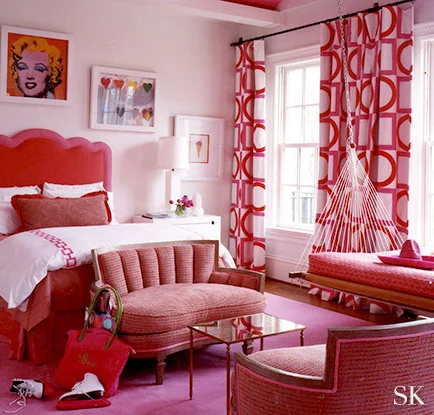 Design by Suzanne Kasler - We especially love her use of tweed on this pair of vintage sofas, which reminded her of a classic Chanel suit.