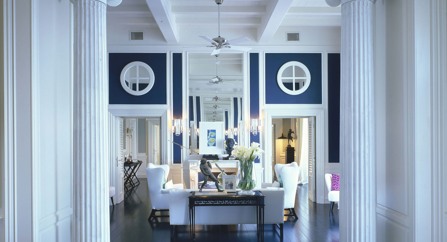 An interior shot of JK Place Capri.