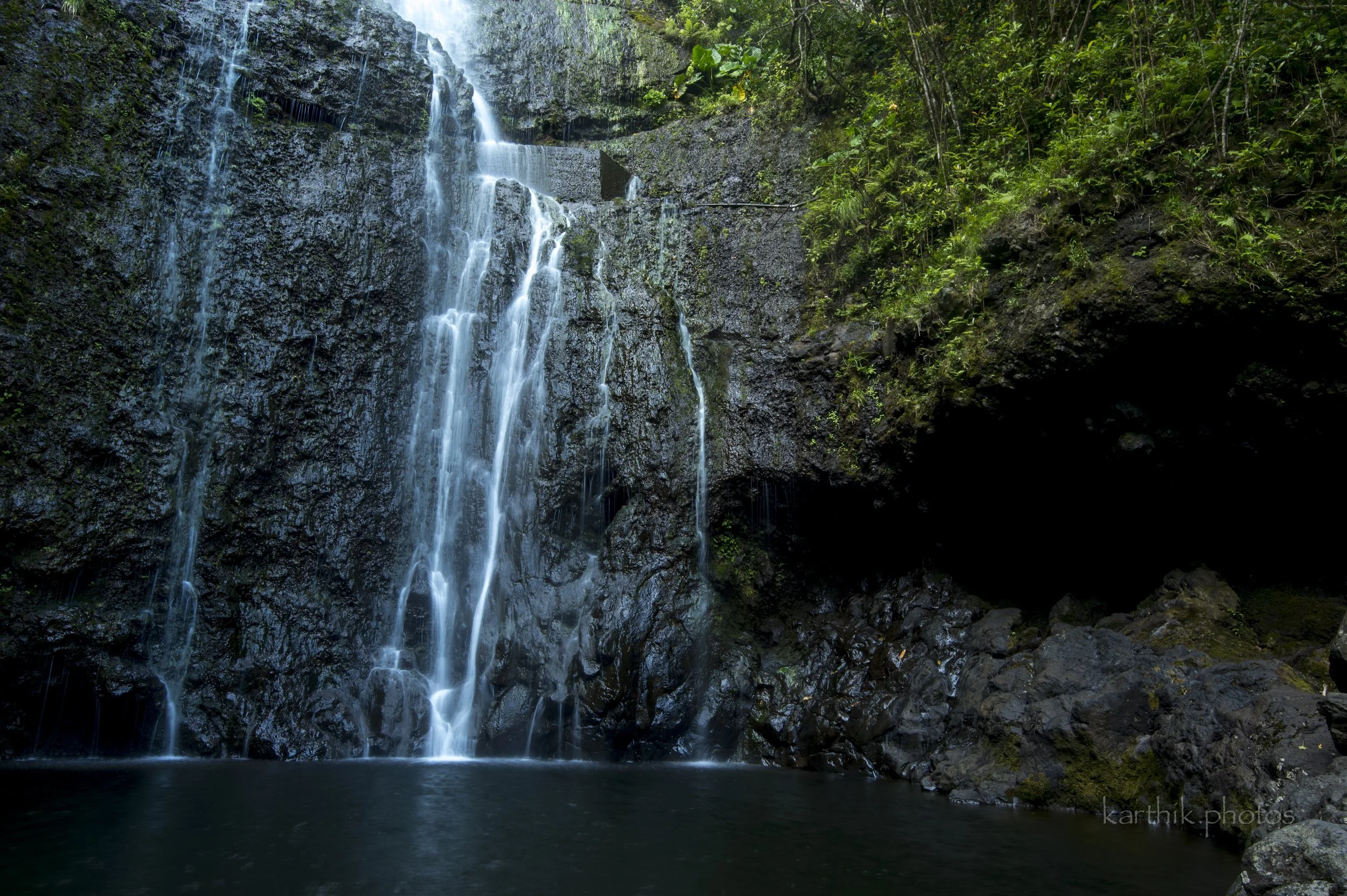 Hawaii waterfalls