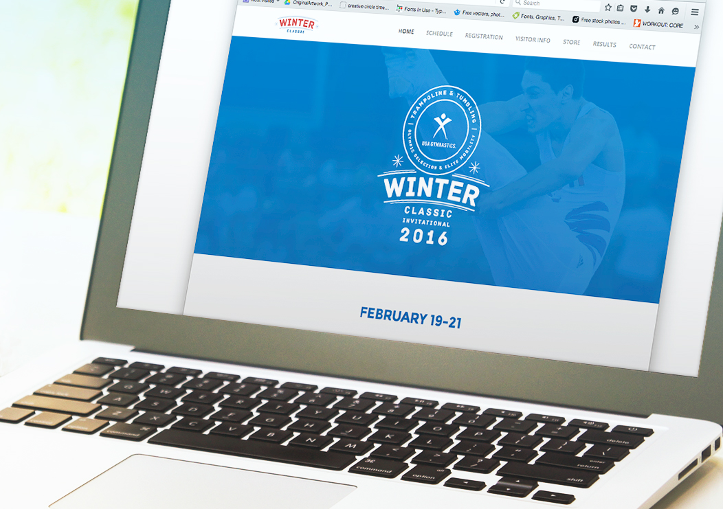 Logo as it Appears on the Website, Website Design by Kevin Kretschmer 
