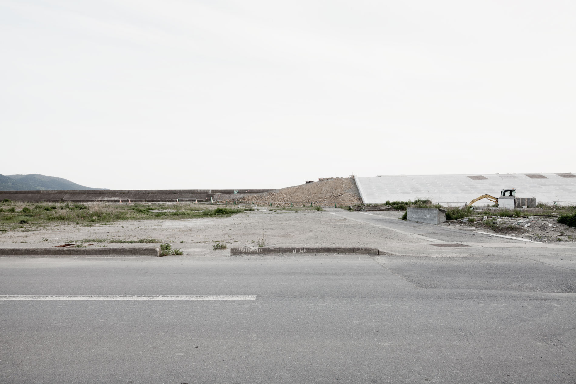   In transition #05 (heightening the seawall), 2015  