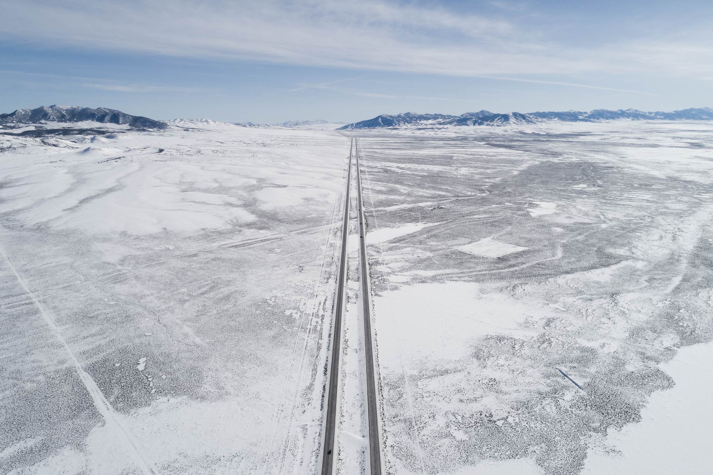   The way to new home (Wells, Nevada)  