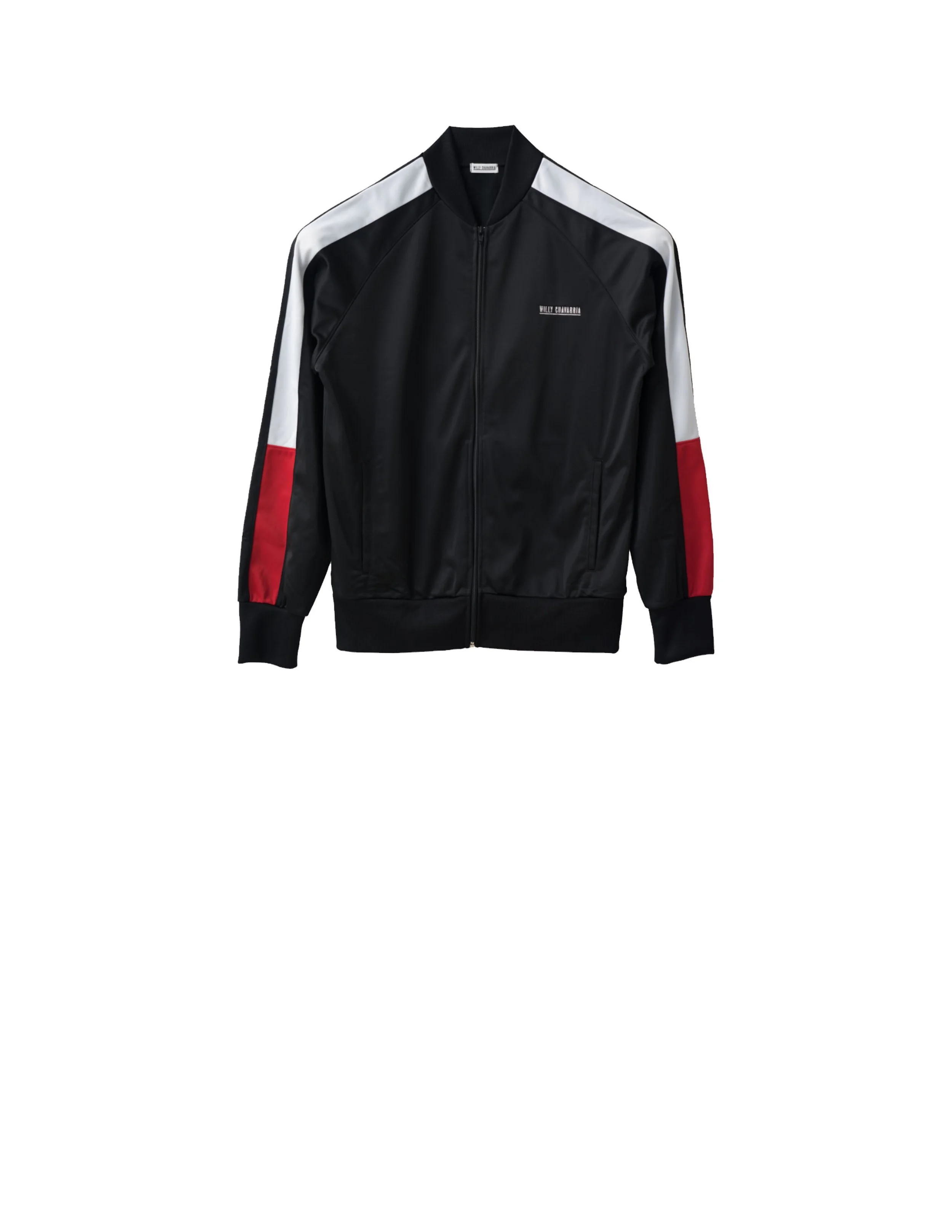 Boogie Night Track Jacket Front Black.jpg