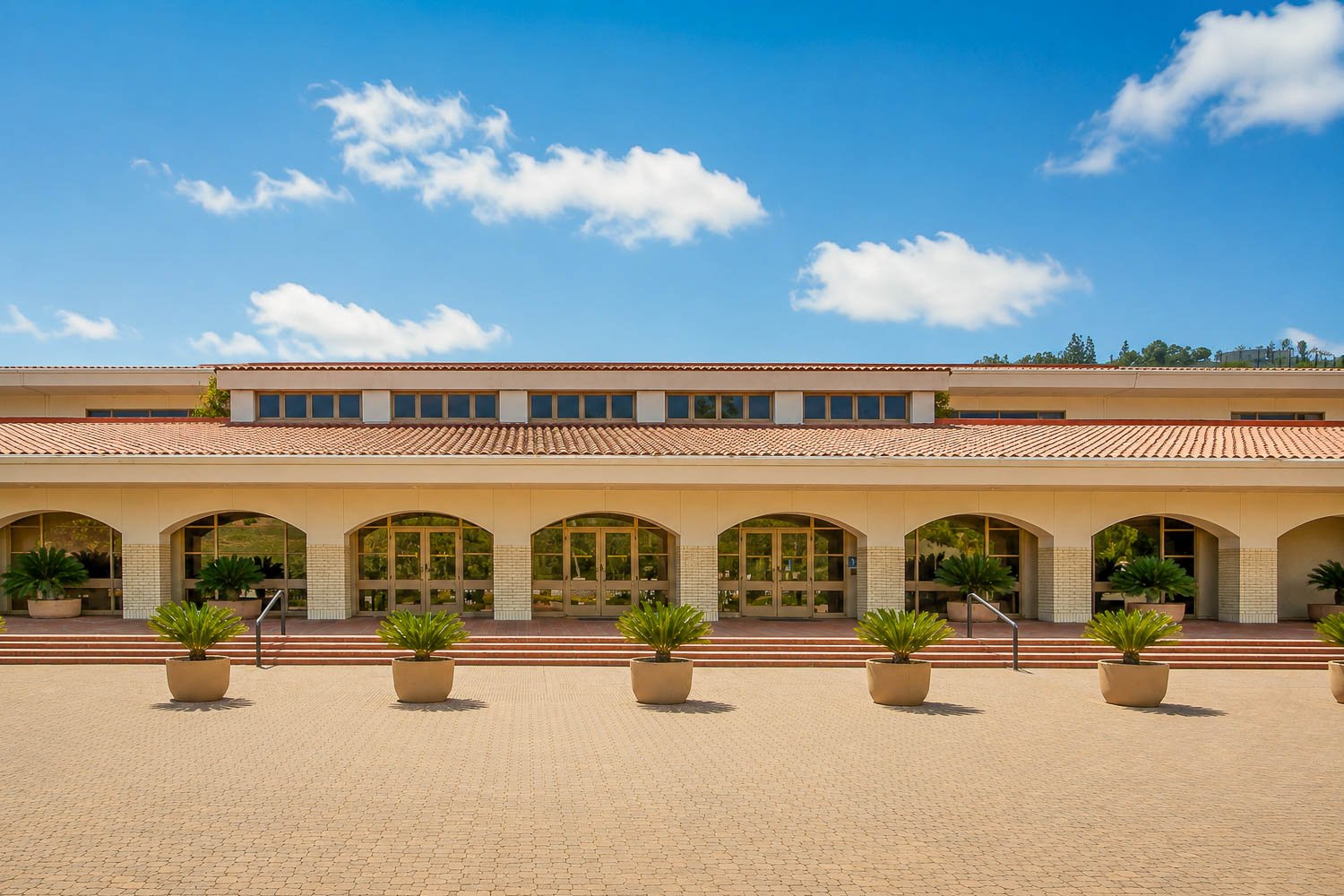 Main entrance and exterior of The Park Calabasas at 4500 Park Granada.