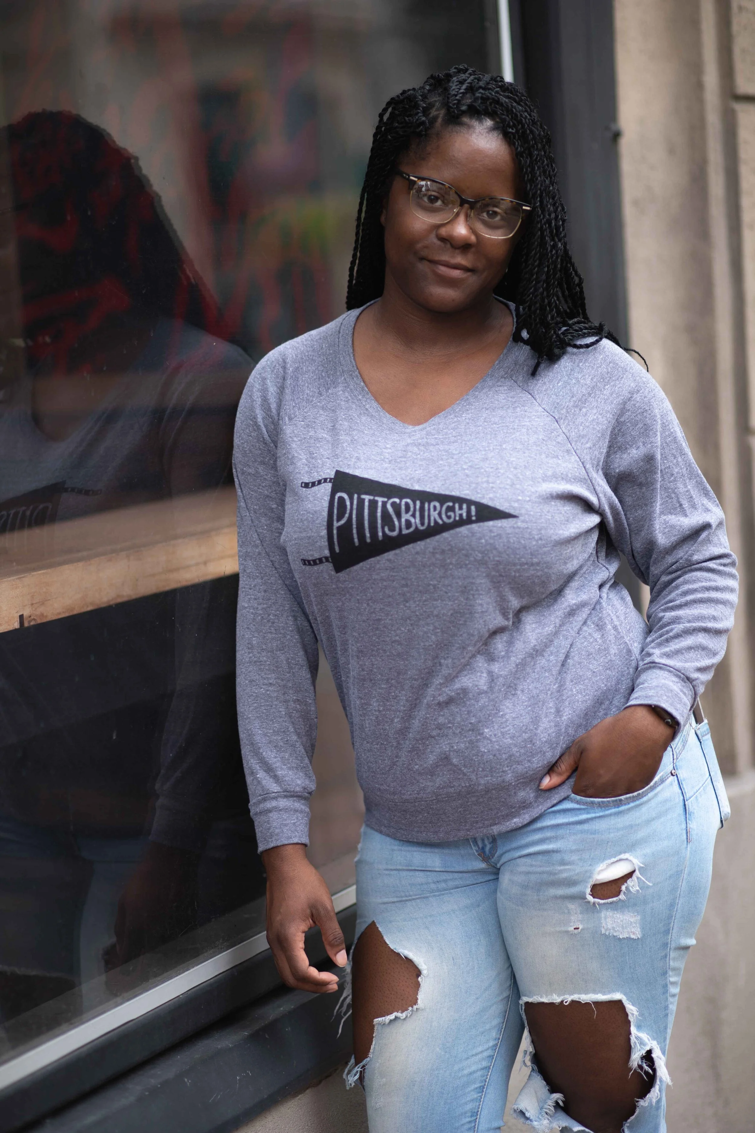 Dear Pittsburgh, I love you. Raglan Pullover — garbella