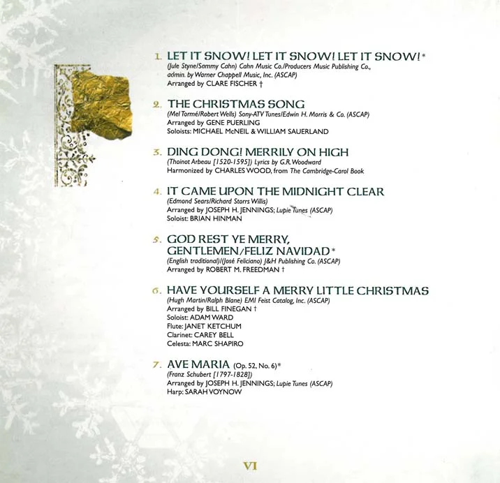 Let It Snow Chanticleer