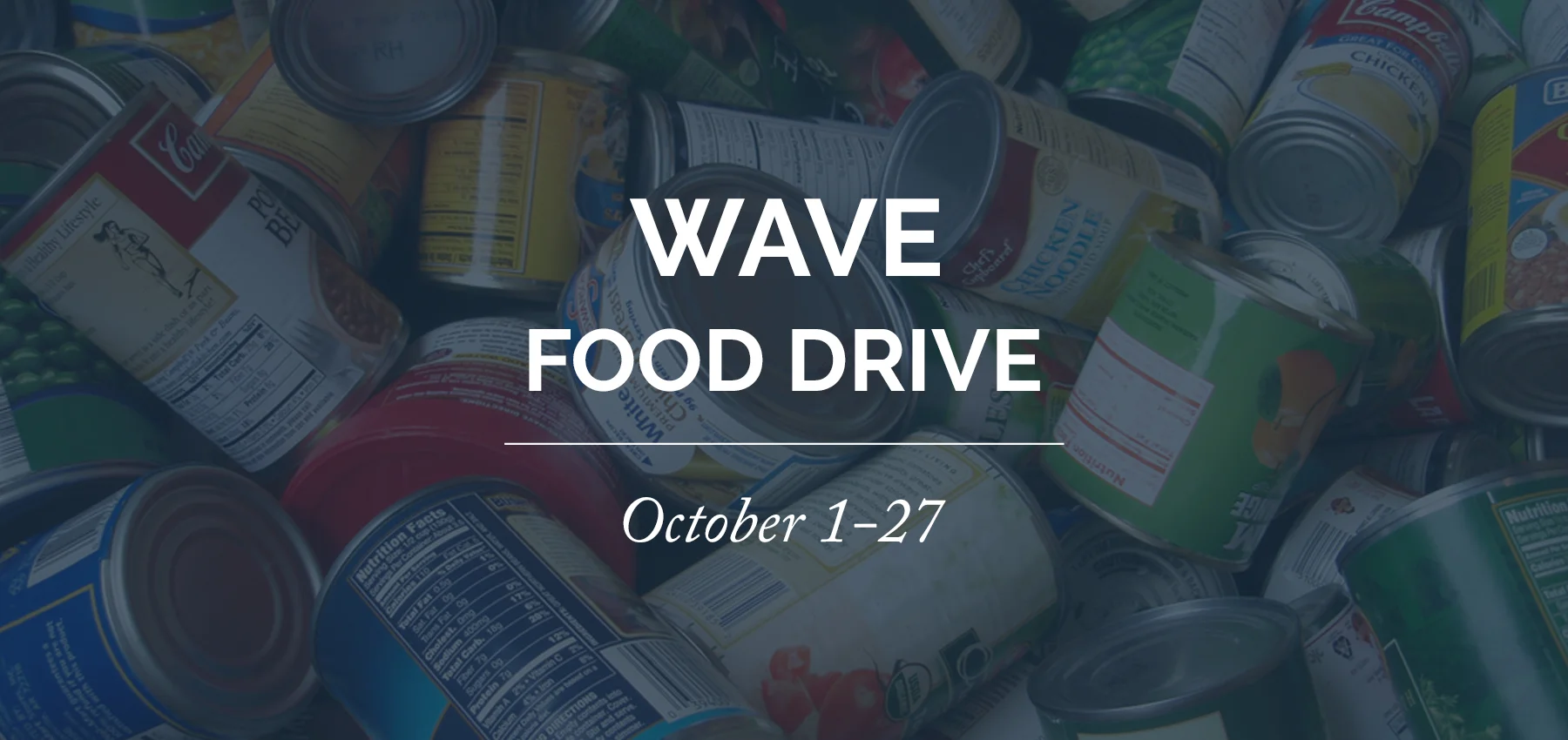 WAVE Food Drive