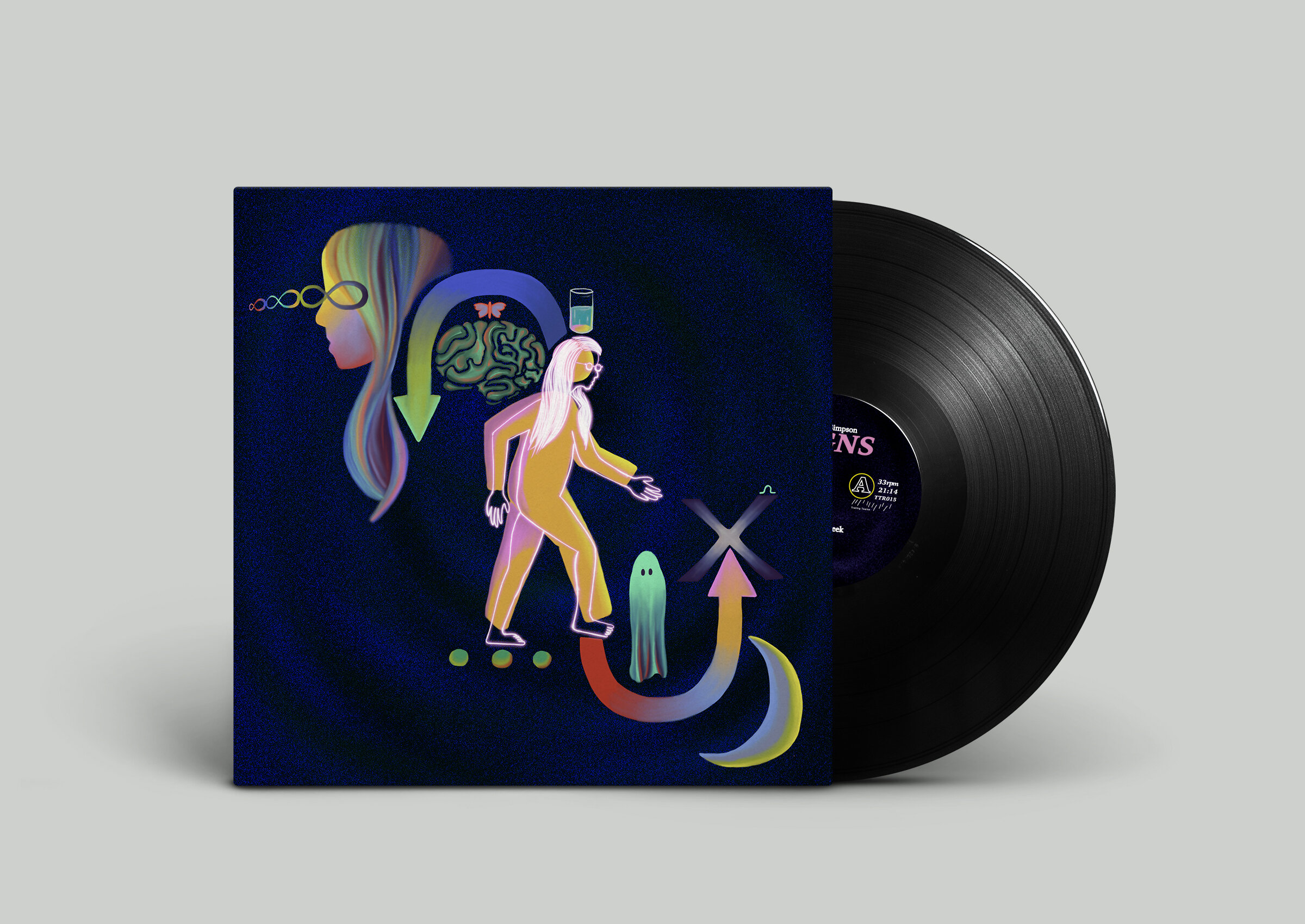 Derek Simpson - "Signs" - Limited Edition 12" Vinyl LP (TTR-015)