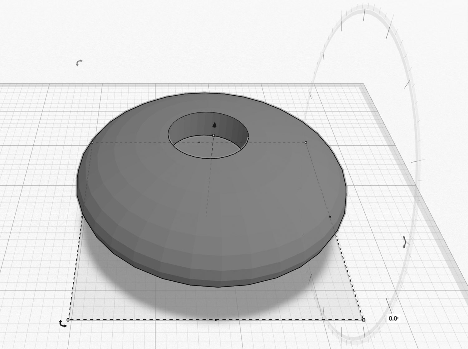 The prototype was built through 3D printing.