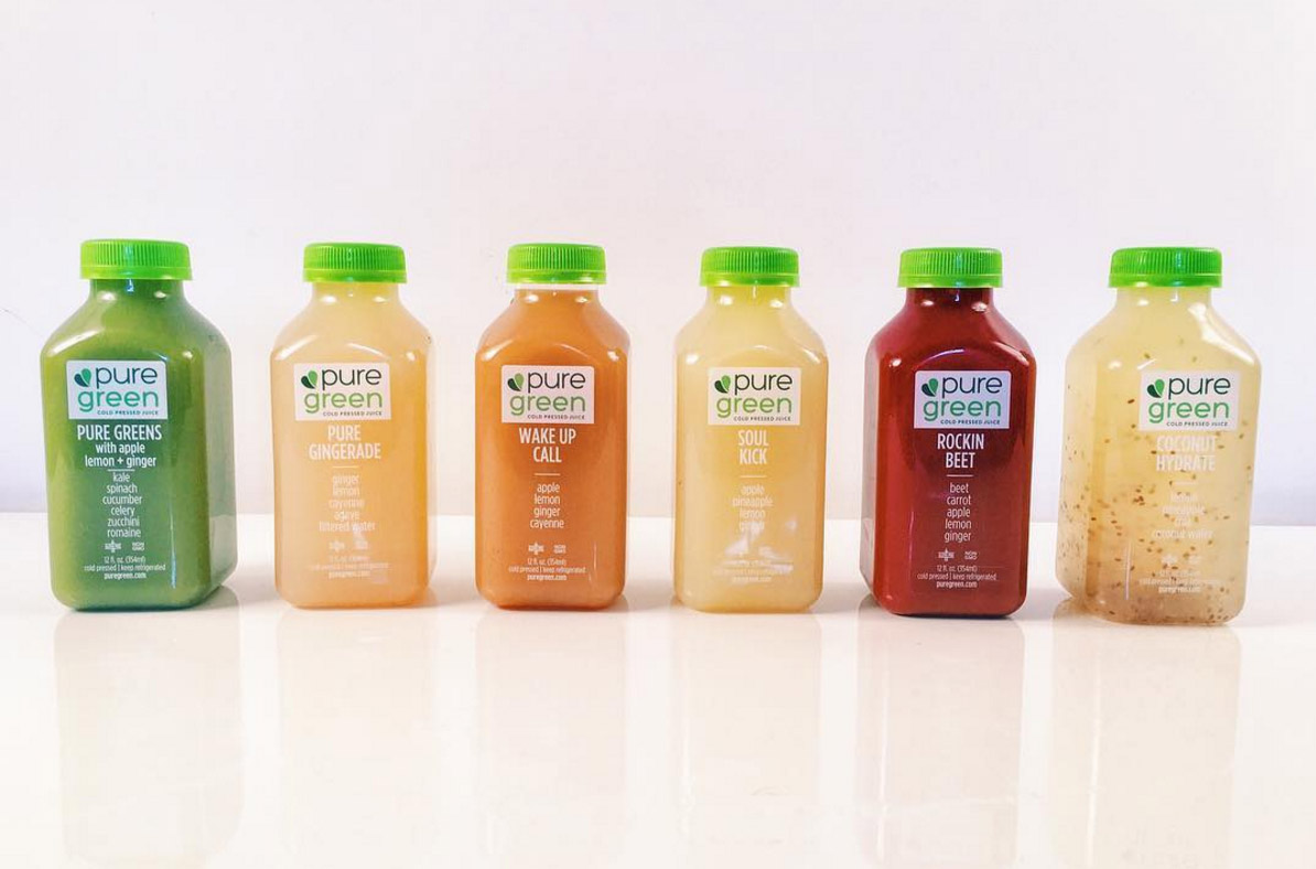 How a 1 Day Juice Cleanse Benefits Your Mind and Body — Pure Green ...
