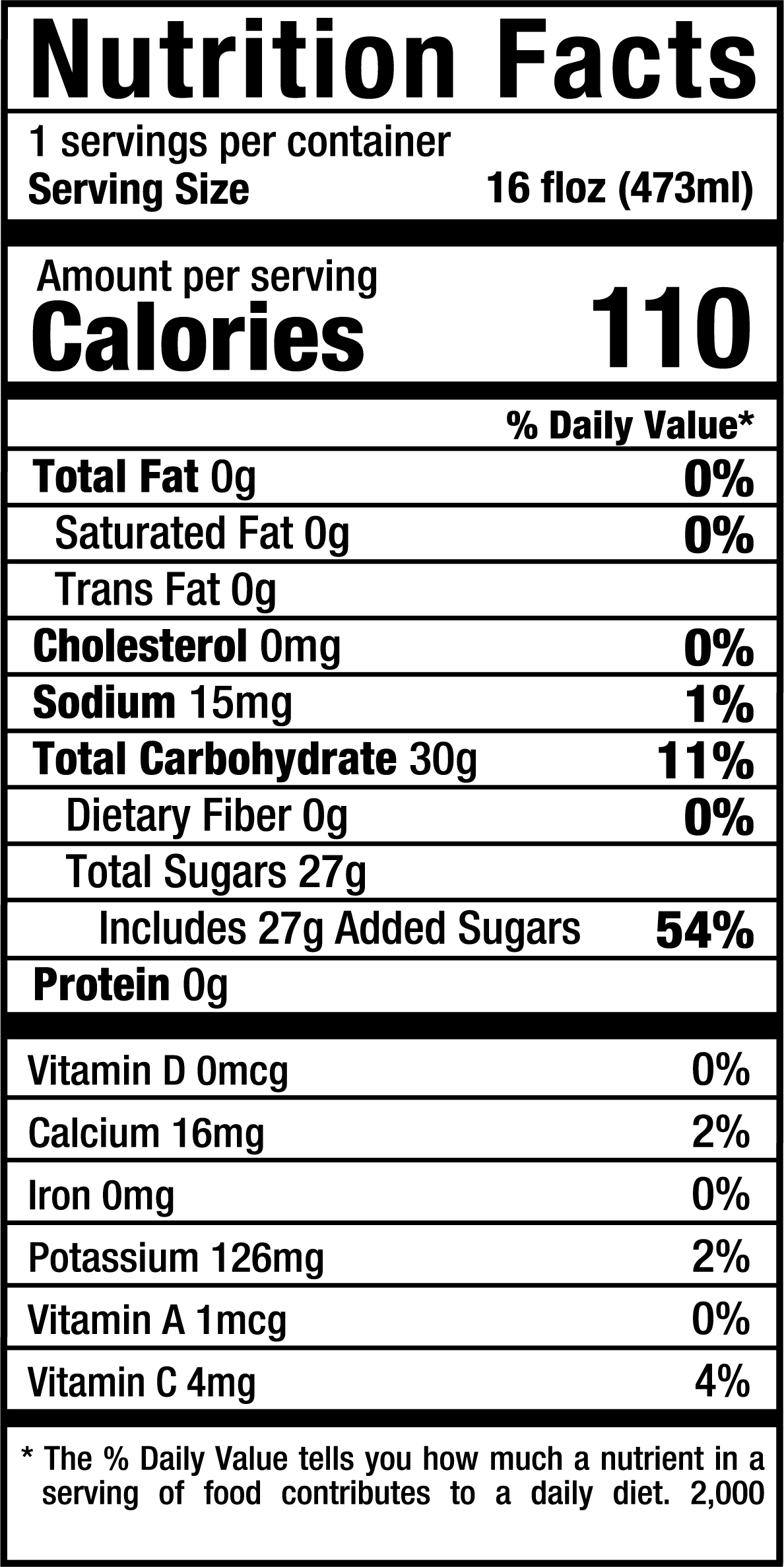 PureGingerade_16oz_Nutrition Label.png