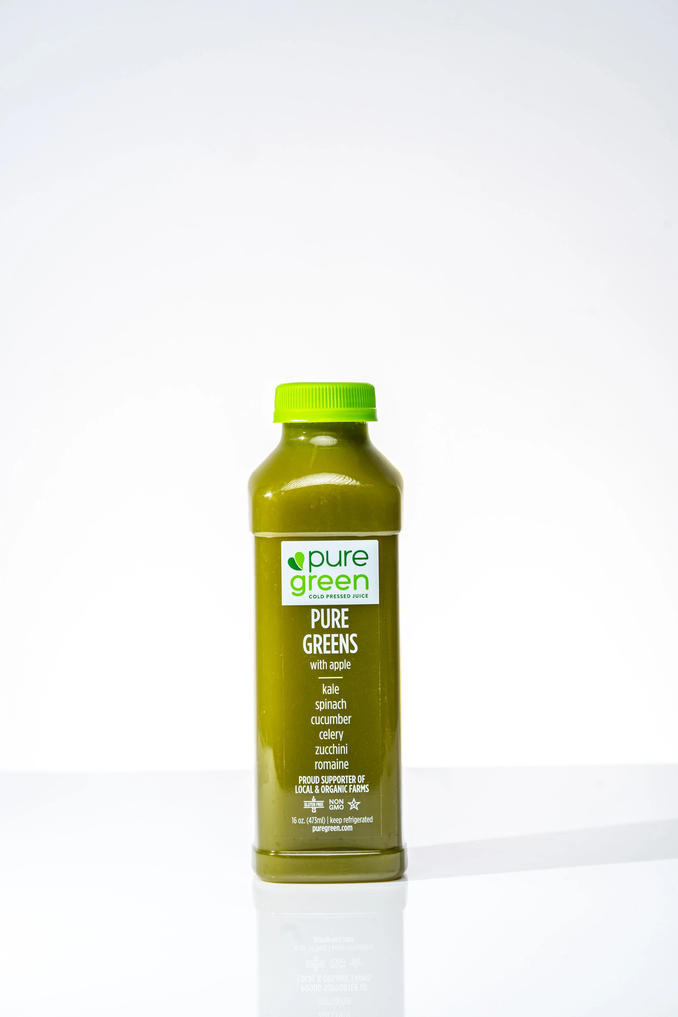 Cold Pressed Juice—Pure Green Juice and Smoothies