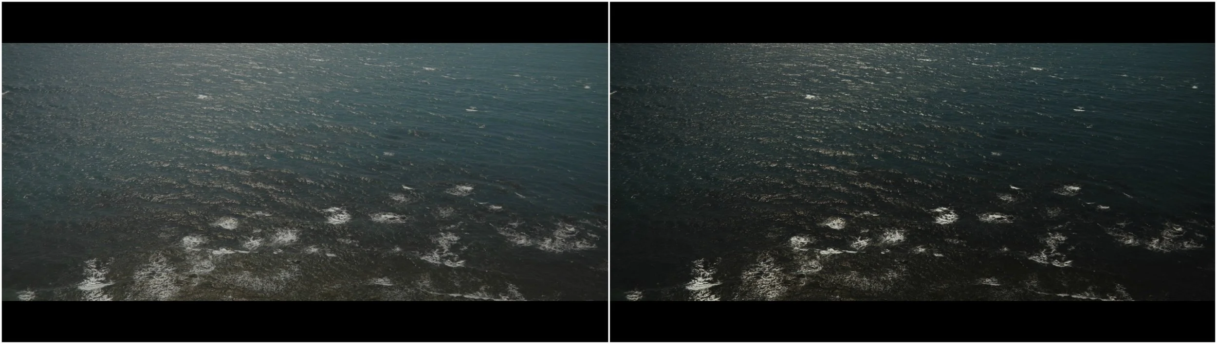 LEFT: CLOG UNGRADED. RIGHT: CLOG GRADED.