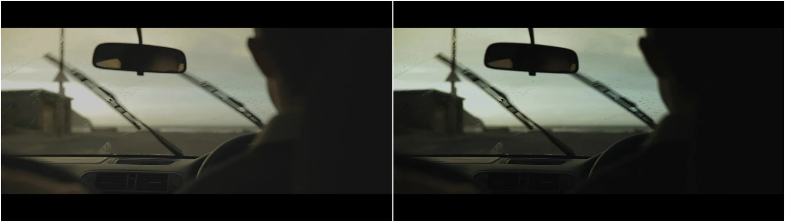 LEFT: CLOG UNGRADED. RIGHT: CLOG GRADED.