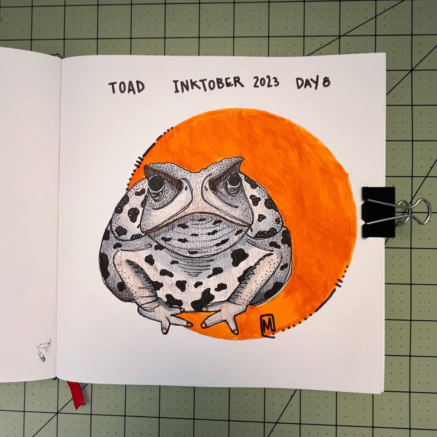 𝚃𝙾𝙰𝙳
𝙸𝚗𝚔𝚝𝚘𝚋𝚎𝚛 𝟸𝟶𝟸𝟹
𝙳𝚊𝚢 𝟾

#inktober #inktober2023