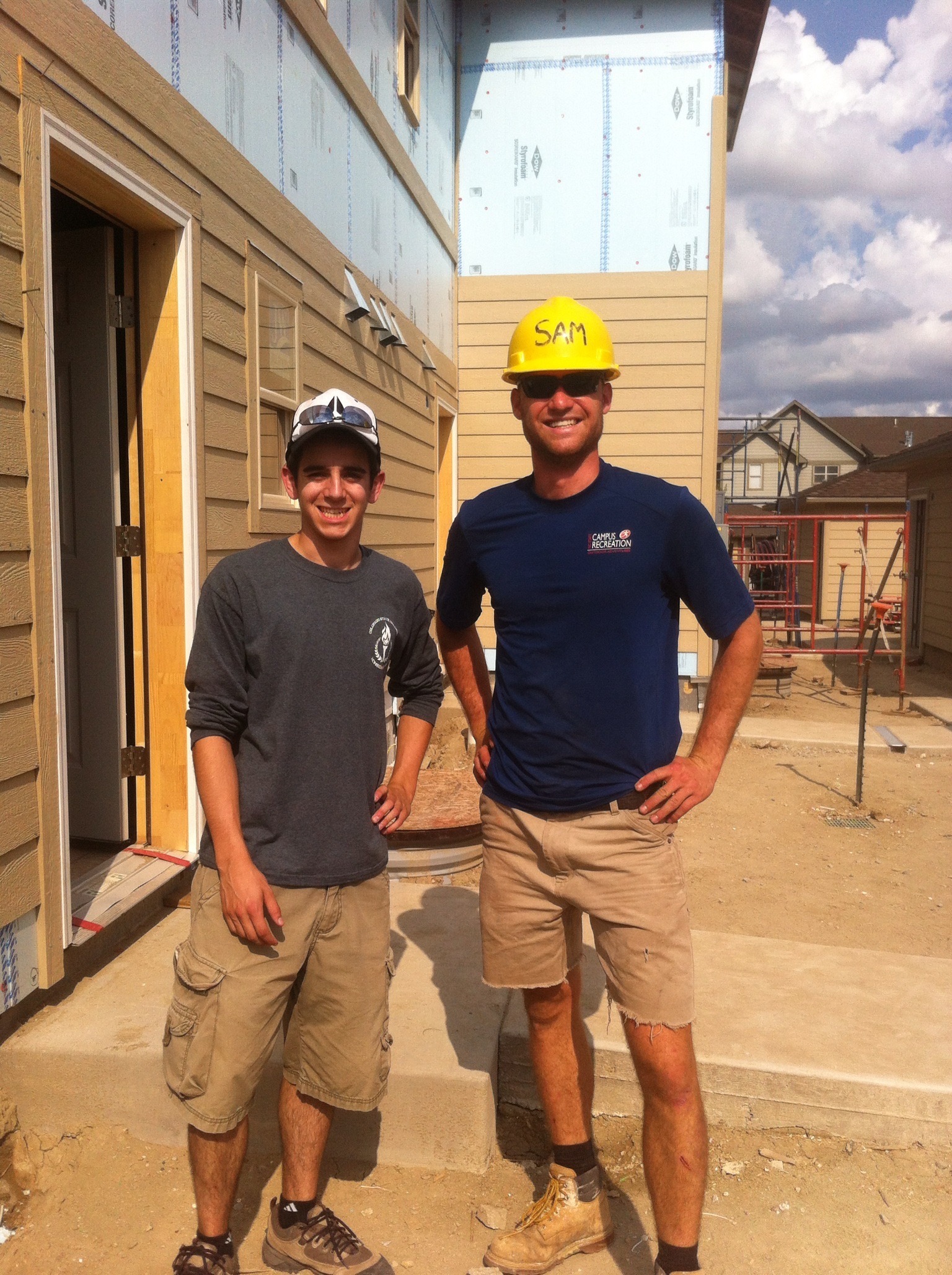 Aspen Builders workers volunteer for Habitat for Humanity projects every year.