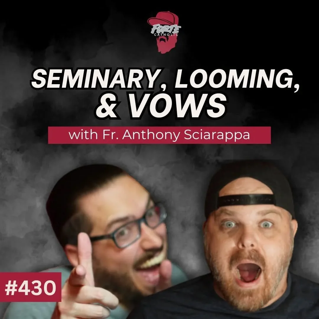 Seminary, Looming, & Vows
Taylor shares some exciting parenting news & we dive into some Fr. Anthony lore from his time in seminary. Taylor shares a baseball story that made him think of the end times & asks Fr. Anthony about a passage f