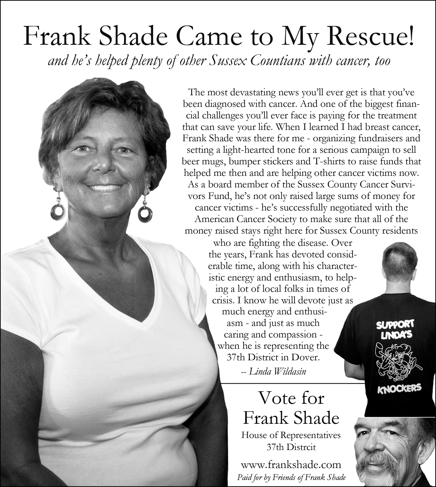 Frank Shade Political Ads